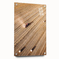 Harvest Glow - Aerial Farm Tractor Rustic Art