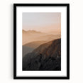 Sunset Mountain Majesty - Rustic Landscape Art