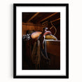 Rustic Saddle and Barn Wall Art for Farmhouse and Western Decor