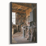 Rustic Workshop Tools Wall Art – Timeless Farmhouse Decor Piece