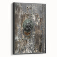 Weathered Lion Door Knocker Wall Art – Rustic Elegance Decor