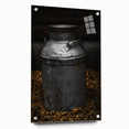 Antique Metal Milk Jug - Rustic Farmhouse Wall Art