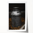 Antique Metal Milk Jug - Rustic Farmhouse Wall Art
