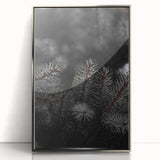 Whispering Pines - Dark Forest Rustic Wall Art