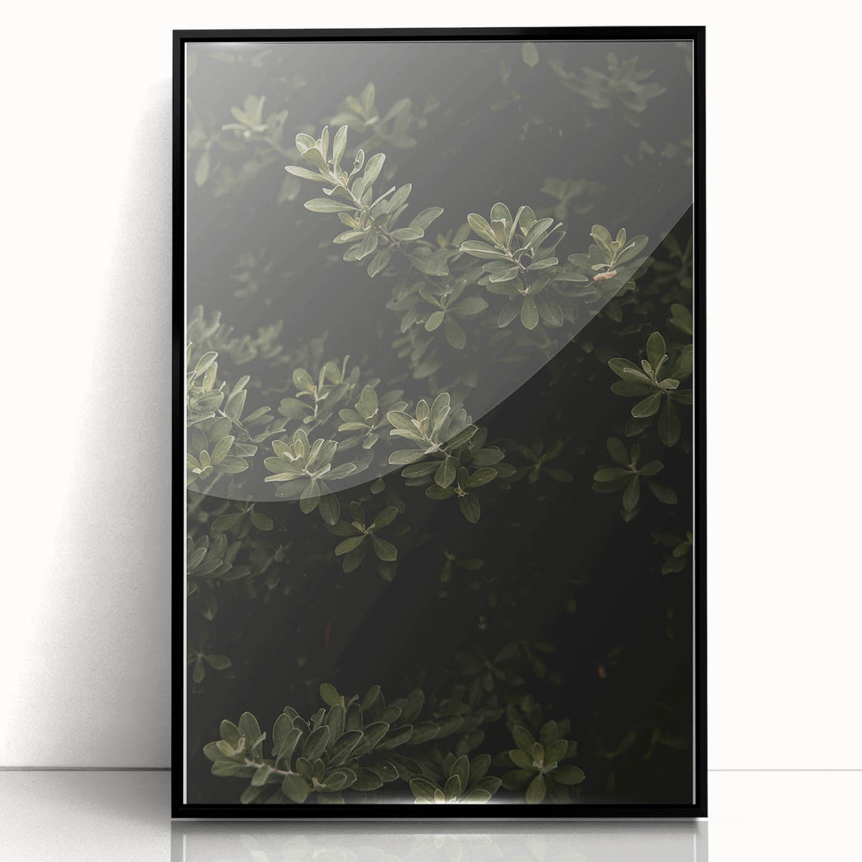 Whispering Greens - Rustic Nature Inspired Art Print