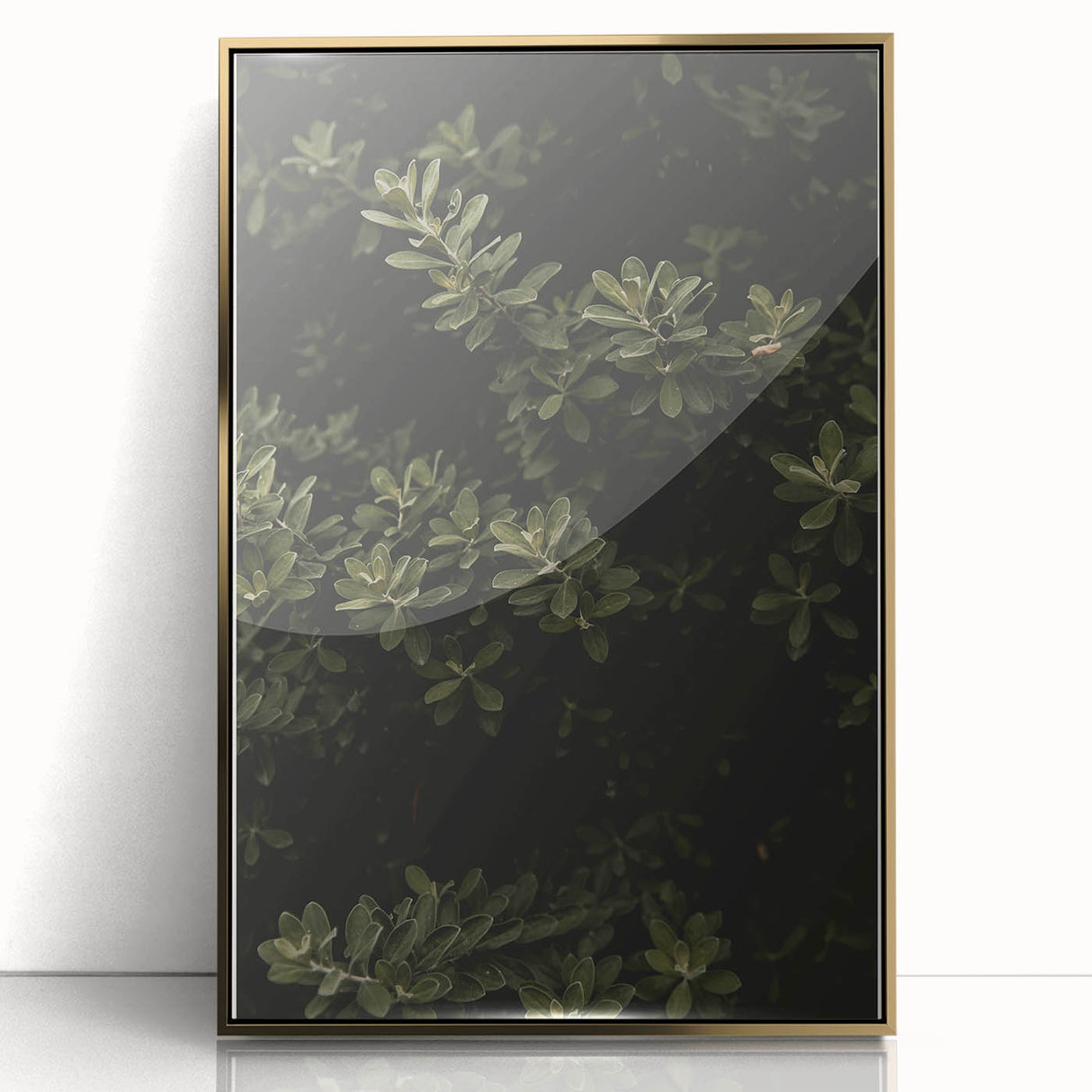Whispering Greens - Rustic Nature Inspired Art Print