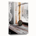 Timeless Moment - Vintage Clock Rustic Art Print