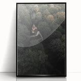 Hidden Sanctuary - Rustic Forest Retreat Art Print