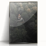 Hidden Sanctuary - Rustic Forest Retreat Art Print