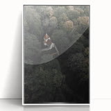 Hidden Sanctuary - Rustic Forest Retreat Art Print