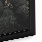Hidden Sanctuary - Rustic Forest Retreat Art Print