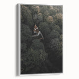 Hidden Sanctuary - Rustic Forest Retreat Art Print