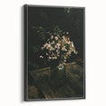 Rustic Wall Art: Wildflowers in Glass Jar – Farmhouse Floral Decor Print