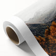 Autumn Mountain Majesty, Rustic Farmhouse Wall Art Print