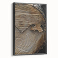 Rustic Woodcut Wall Art – Nature-Inspired Farmhouse Decor Print
