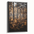 Rustic Autumn Forest Wall Art – Nature-Inspired Farmhouse Landscape Decor