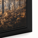 Rustic Autumn Forest Wall Art – Nature-Inspired Farmhouse Landscape Decor