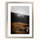 Rustic Farmhouse Landscape Wall Art – Farmhouse Decor with Country Charm