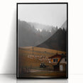 Rustic Farmhouse Landscape Wall Art – Farmhouse Decor with Country Charm
