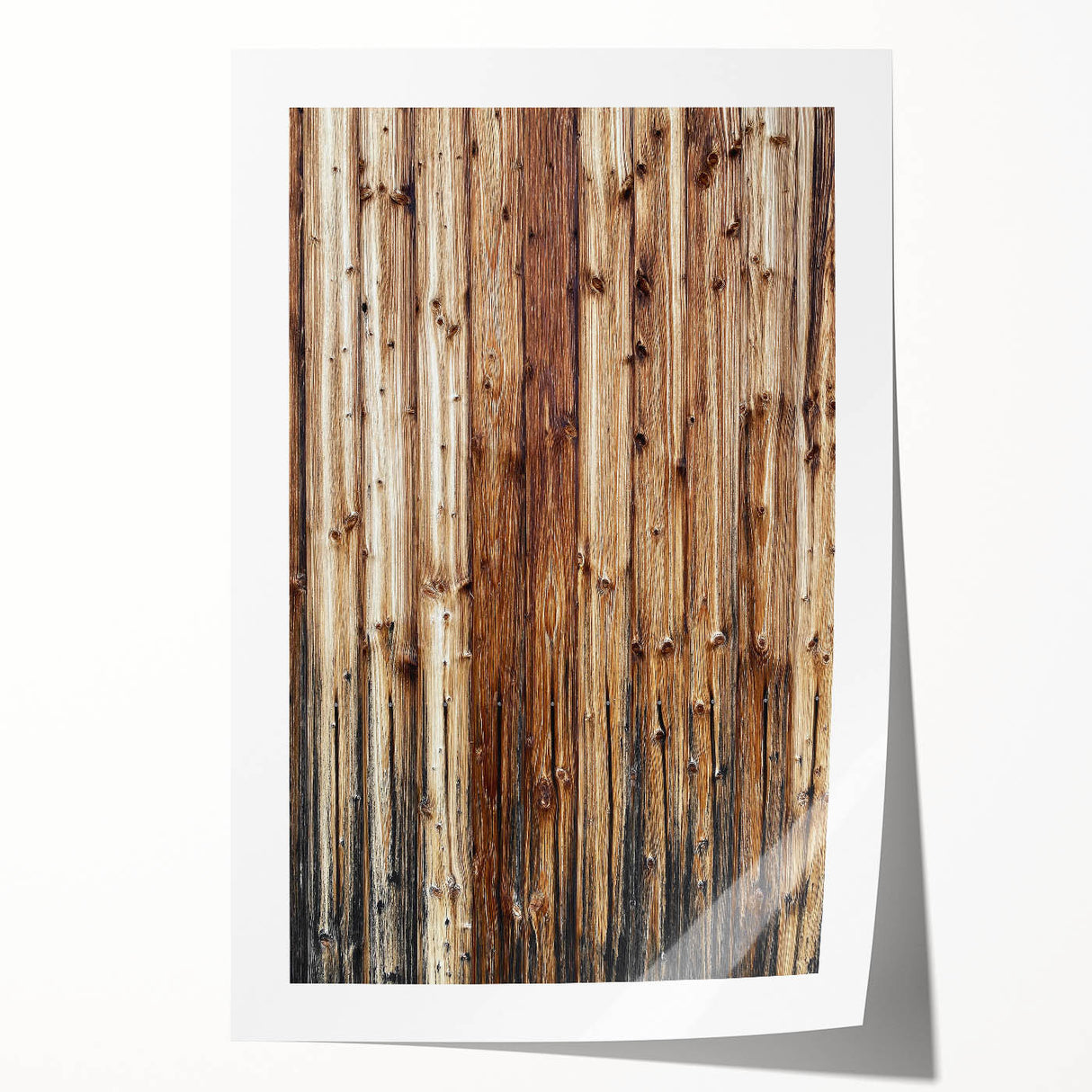 Rustic Wood Texture Wall Art – Farmhouse Decor with Natural Charm