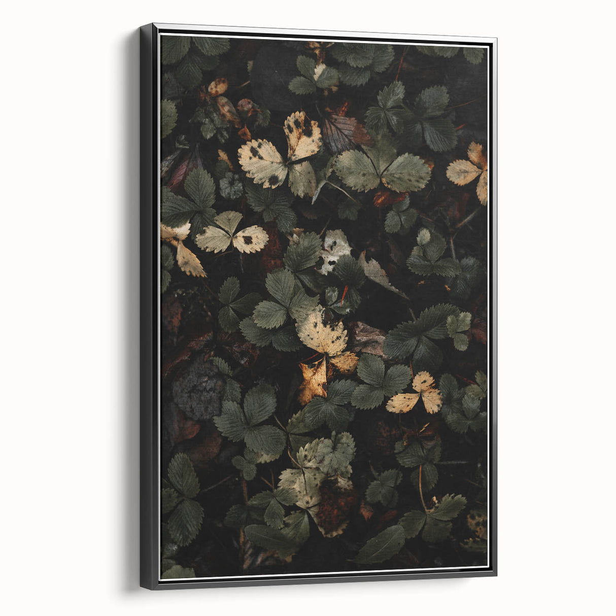 Rustic Forest Leaves Wall Art – Farmhouse Decor with Autumn Charm