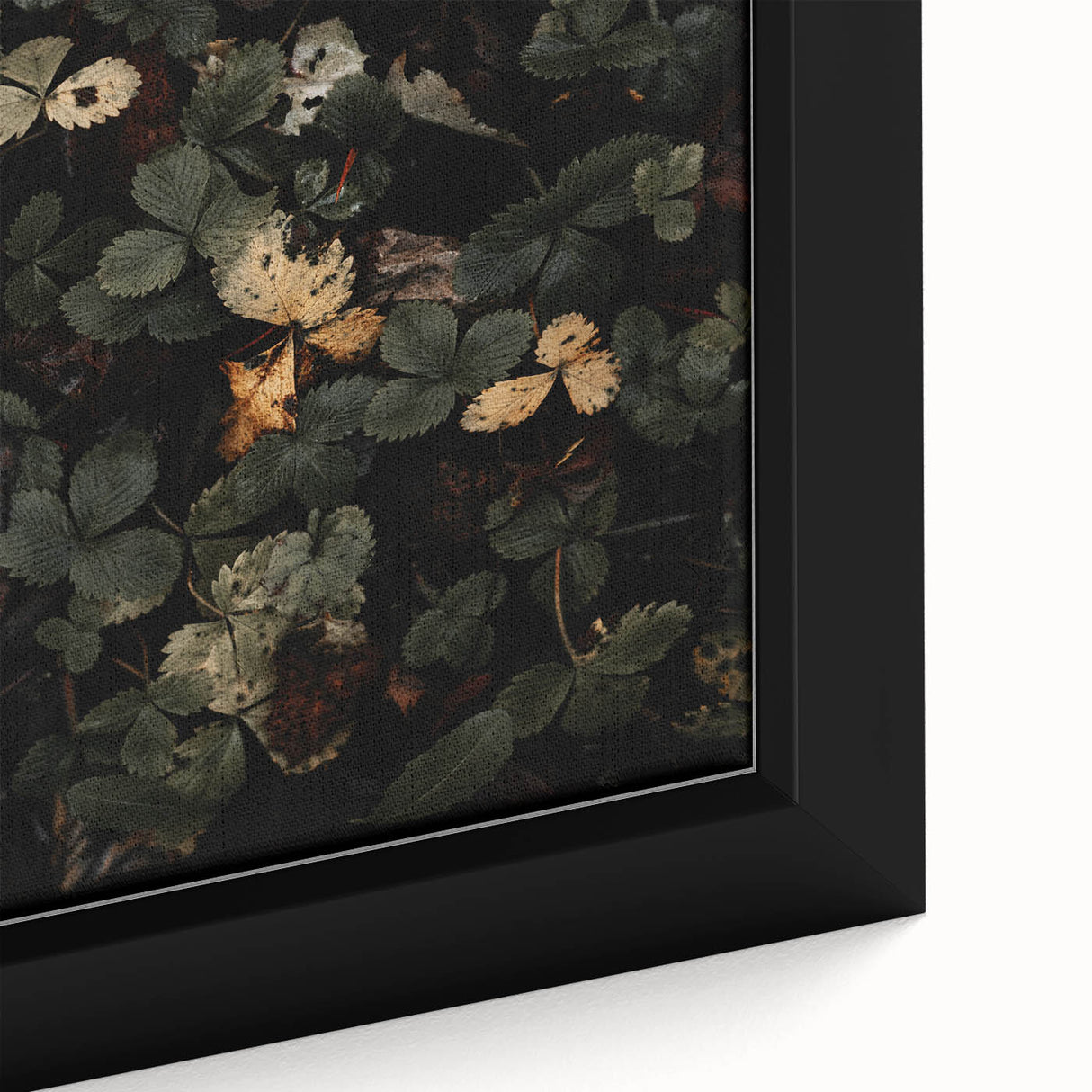 Rustic Forest Leaves Wall Art – Farmhouse Decor with Autumn Charm