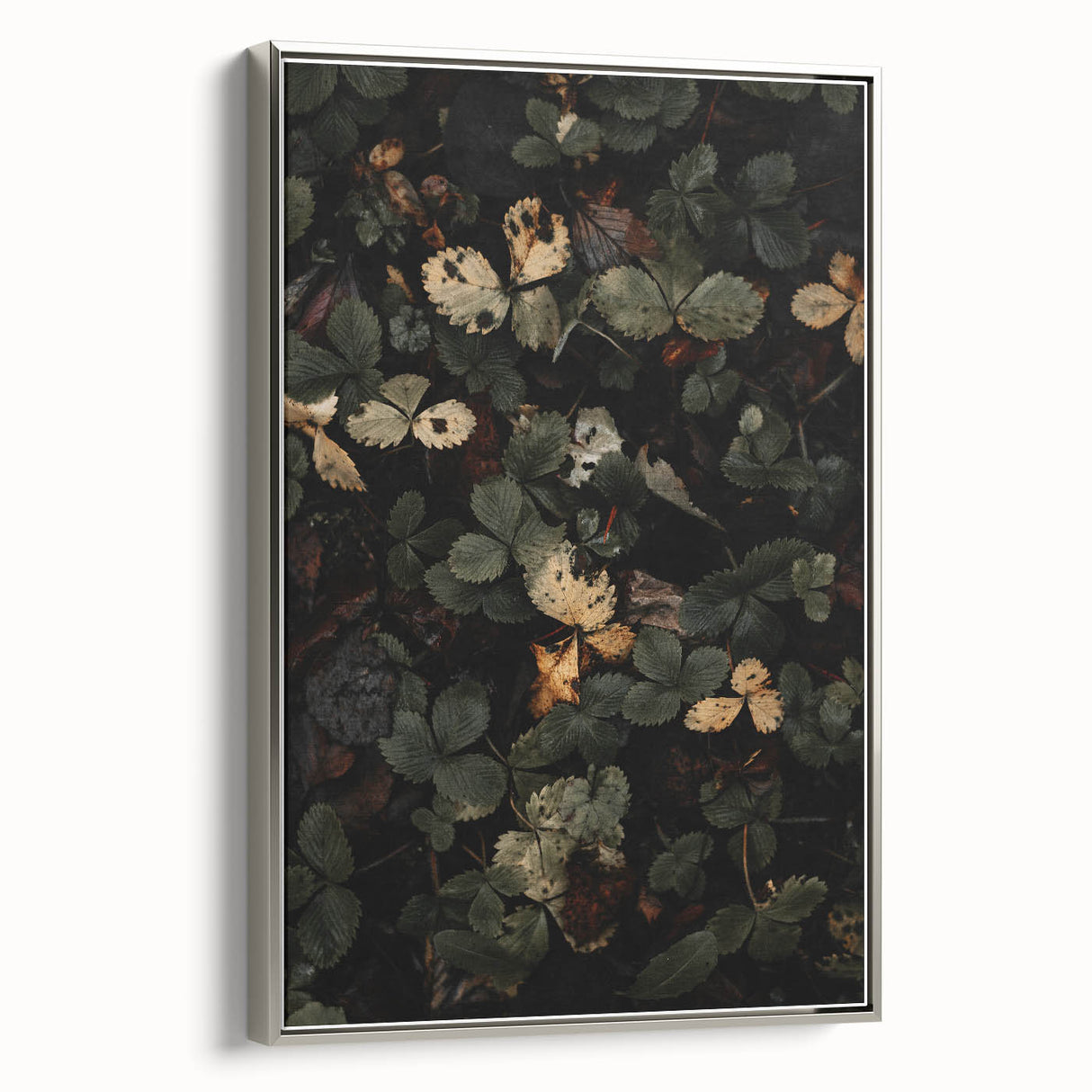 Rustic Forest Leaves Wall Art – Farmhouse Decor with Autumn Charm