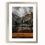 Rustic Mountain Waterfall Wall Art – Farmhouse Decor with Nature’s Beauty