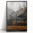 Rustic Mountain Waterfall Wall Art – Farmhouse Decor with Nature’s Beauty