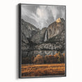 Rustic Mountain Waterfall Wall Art – Farmhouse Decor with Nature’s Beauty