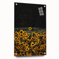 Rustic Wall Art - Sunflower Field at Sunset, Farmhouse Decor Print