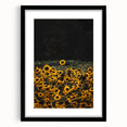 Rustic Wall Art - Sunflower Field at Sunset, Farmhouse Decor Print