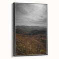 Rustic Wall Art - Expansive Mountain Range Landscape, Farmhouse Decor Print