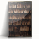 Rustic Wall Art - Weathered Wooden Shingles for Farmhouse Decor Charm
