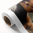 Rustic Farmhouse Art - Close-Up Horse Portrait for Rustic Wall Decor