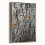 Rustic Tree Bark Texture Wall Art – Nature-Inspired Farmhouse Decor
