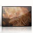 Rustic Fern Wall Art – Delicate Autumn Fern Leaves for Rustic Decor