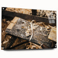 Rustic Woodworking Wall Art – Artisan Wood Shavings in Workshop