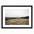 Rustic Wall Art - Minimalist Grassland Landscape for Farmhouse Decor