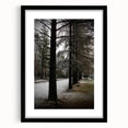 Rustic Winter Forest Wall Art | Farmhouse Nature Scene for Cozy Decor