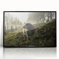 Misty Morning Sheep Rustic Wall Art - Farmhouse Country Decor