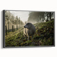 Misty Morning Sheep Rustic Wall Art - Farmhouse Country Decor
