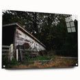 Weathered Barn Rustic Wall Art - Farmhouse Country Decor for Homes