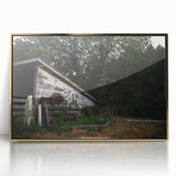 Weathered Barn Rustic Wall Art - Farmhouse Country Decor for Homes