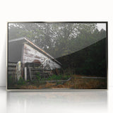 Weathered Barn Rustic Wall Art - Farmhouse Country Decor for Homes