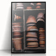 Vintage Clay Pots - Rustic Farmhouse Kitchen Art