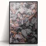 Rustic Wall Art - Autumn Leaves in Earthy Tones for Farmhouse Decor
