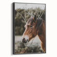 Rustic Horse Portrait Wall Art for Farmhouse and Nature-Inspired Decor