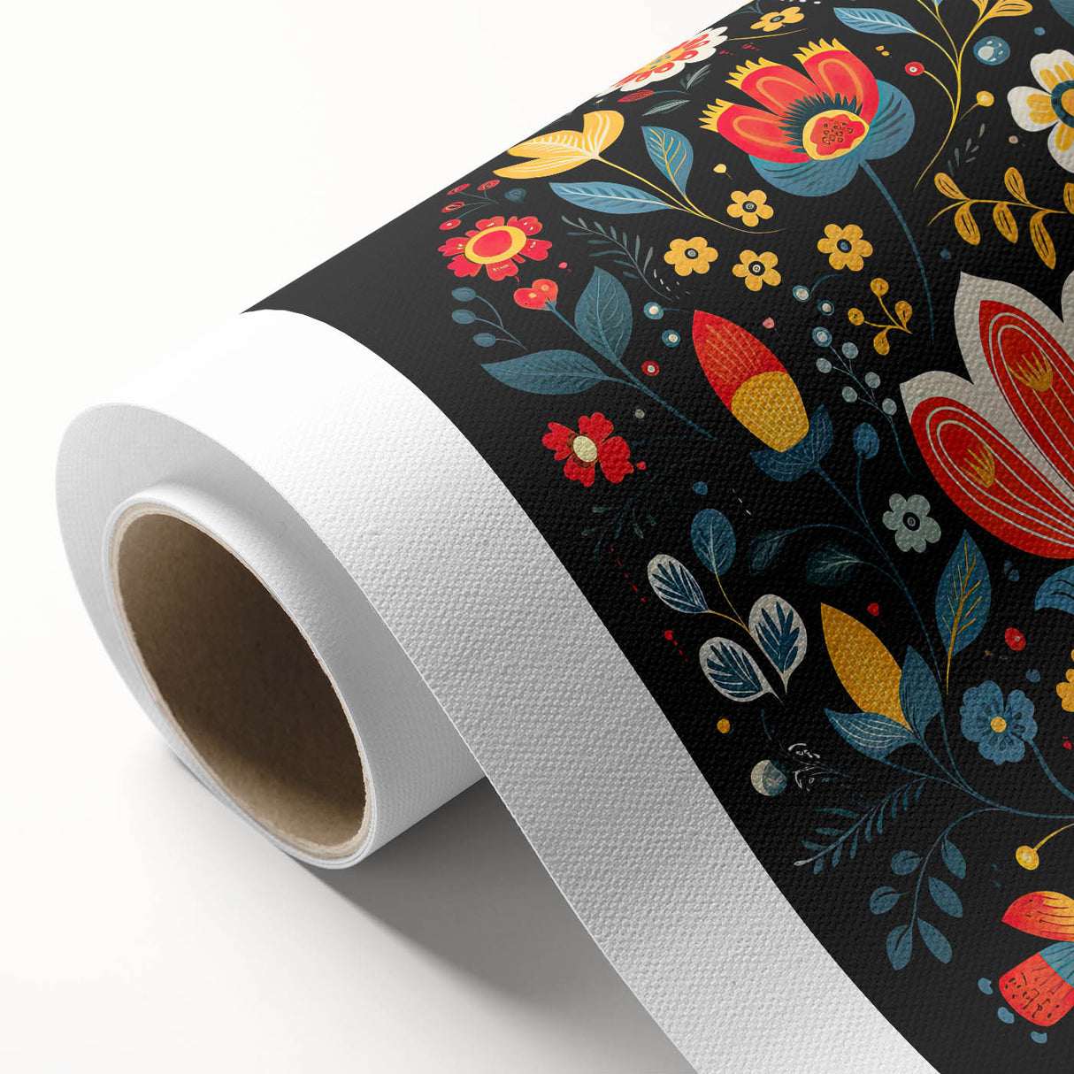 Scandinavian Wall Decor | Minimalist Nordic Floral Art Print