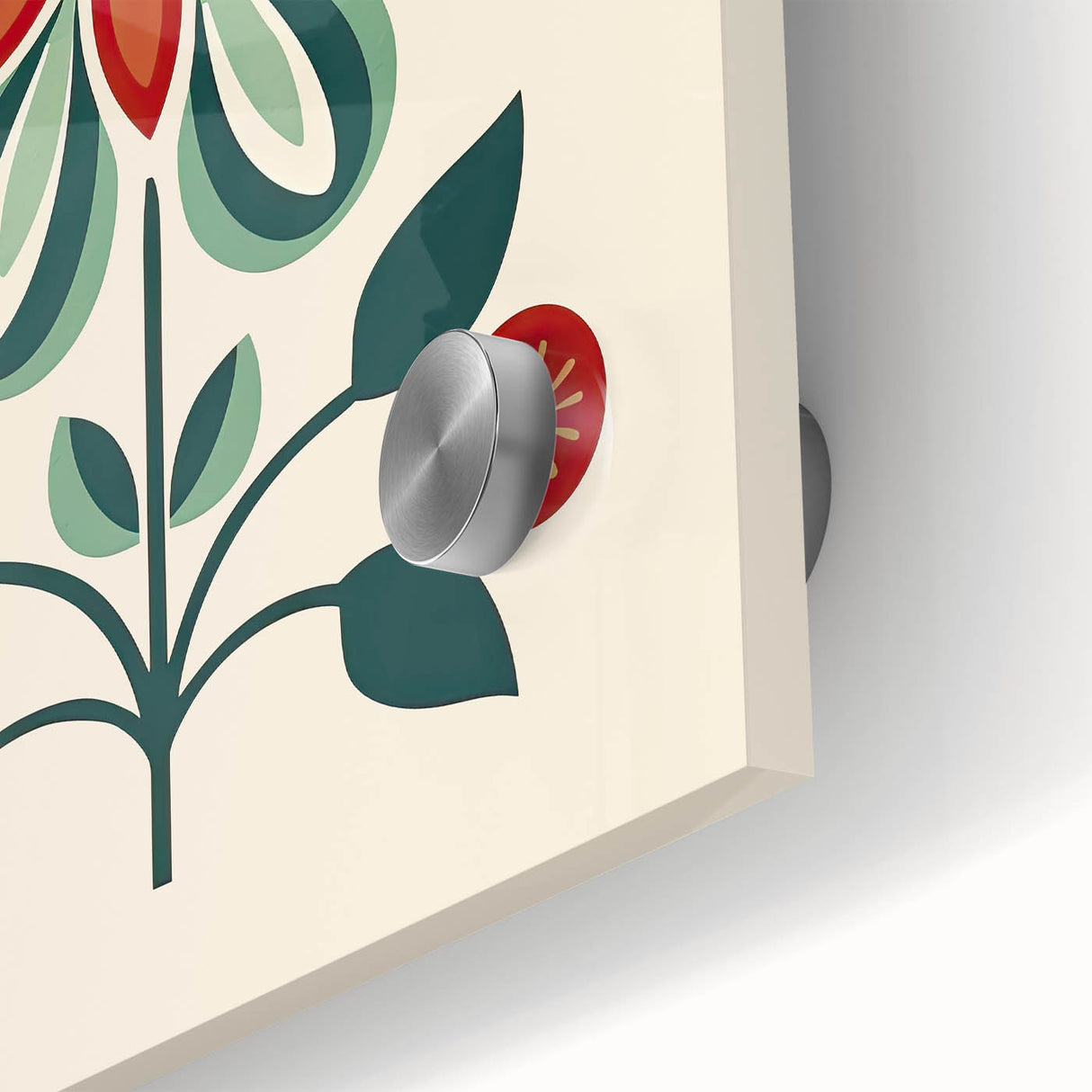 Scandinavian Wall Decor | Minimalist Floral Nordic Art Print | Hygge Style